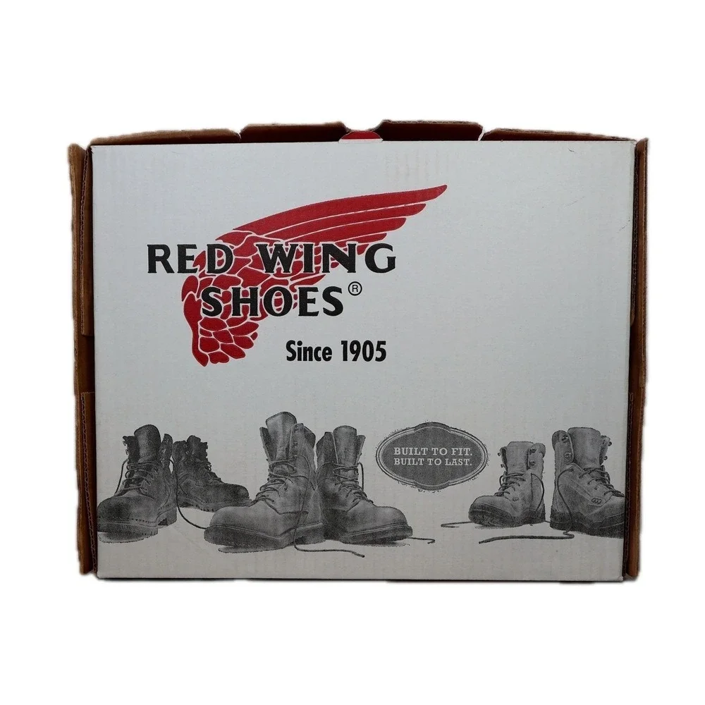 Red Wing 1210 Work Boots Mens 11 E3 Brown Leather 8